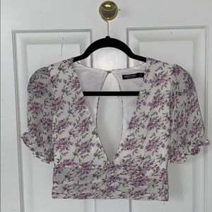 Nasty Gal Crop Top/Blouse
